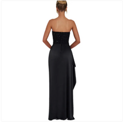 Spring Summer Party Split Dress